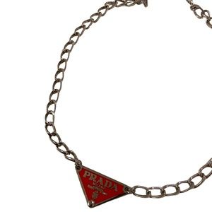 Reworked Prada Necklace